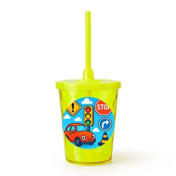Copo Twister Personalizado 300ml Trânsito
