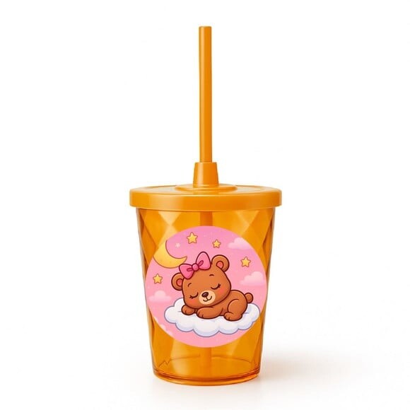 Copo Twister Personalizado 300ml Ursinha Soninho