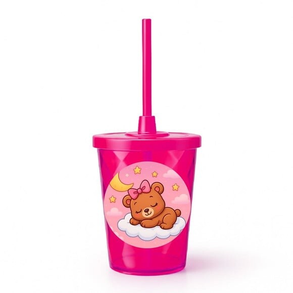 Copo Twister Personalizado 300ml Ursinha Soninho
