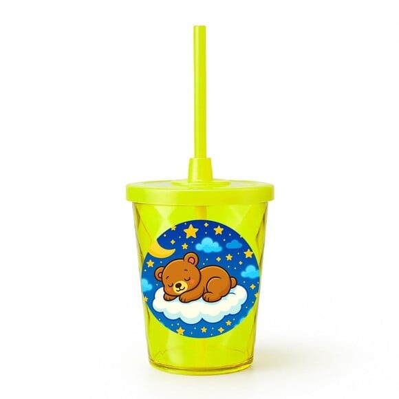 Copo Twister Personalizado 300ml Ursinho Soninho