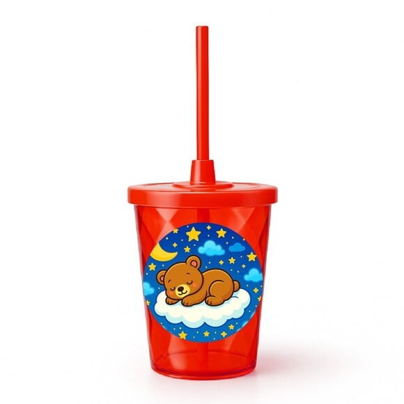 Copo Twister Personalizado 300ml Ursinho Soninho