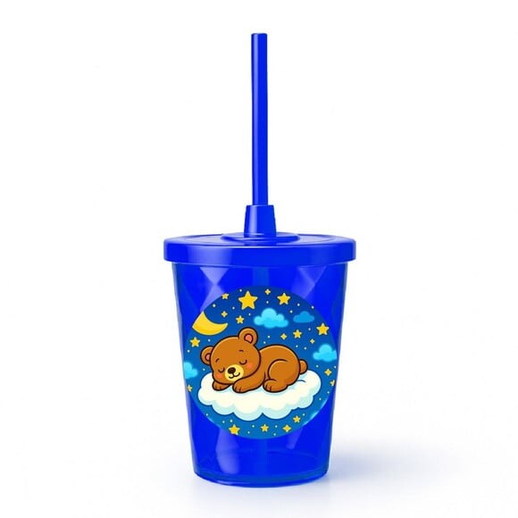 Copo Twister Personalizado 300ml Ursinho Soninho