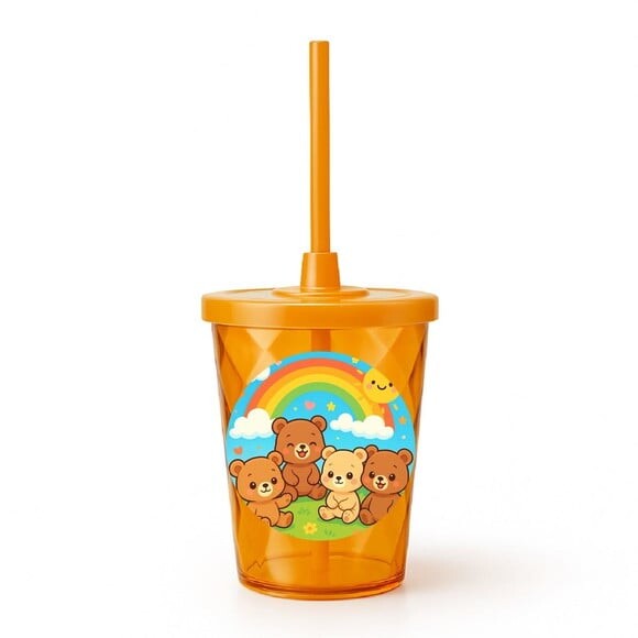 Copo Twister Personalizado 300ml Ursinhos Baby