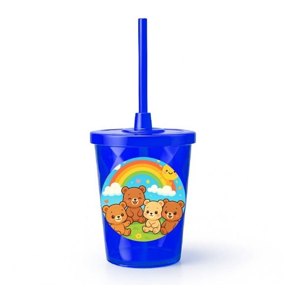 Copo Twister Personalizado 300ml Ursinhos Baby