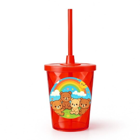 Copo Twister Personalizado 300ml Ursinhos Baby
