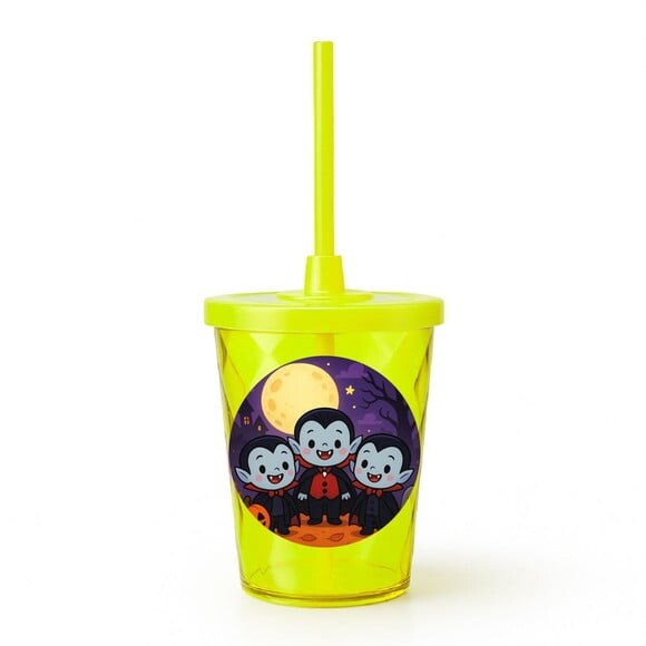 Copo Twister Personalizado 300ml Vampirinhos Fofinhos