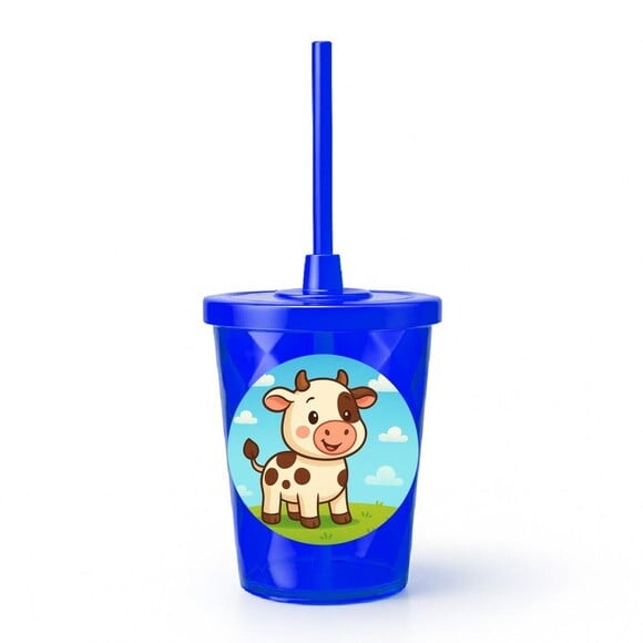 Copo Twister Personalizado 300ml Vaquinha