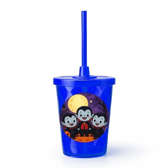 Copo Twister Personalizado 300ml Vampirinhos Fofinhos