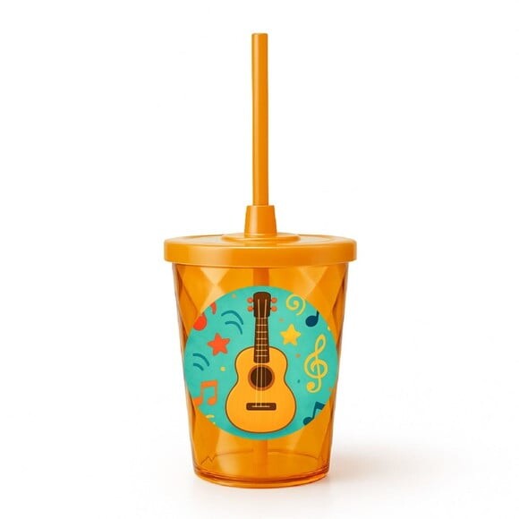 Copo Twister Personalizado 300ml Violão