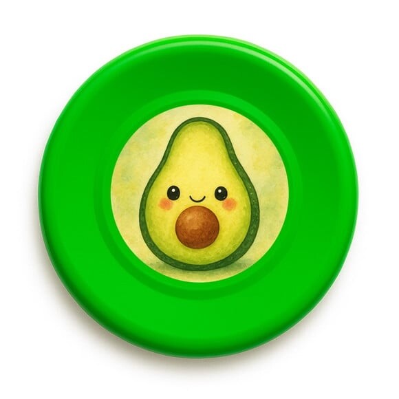 Disco de Arremesso Frisbee Abacate