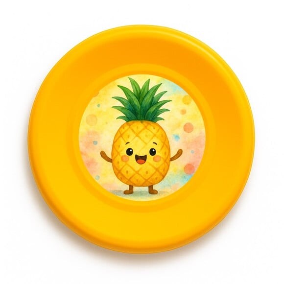 Disco de Arremesso Frisbee Abacaxi