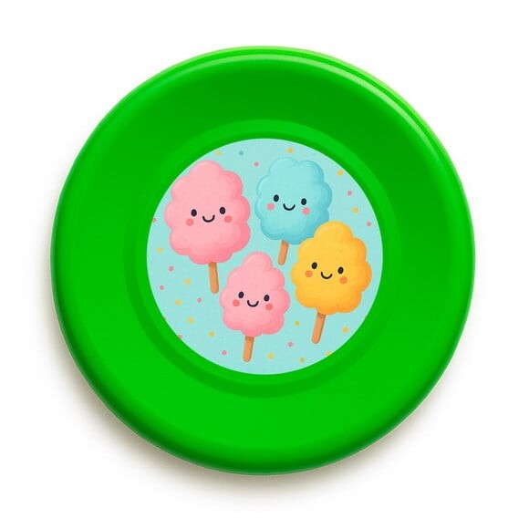 Disco de Arremesso Frisbee Algodão Doce