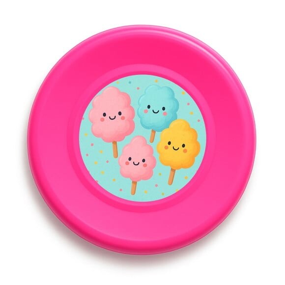 Disco de Arremesso Frisbee Algodão Doce