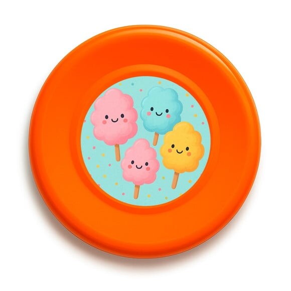 Disco de Arremesso Frisbee Algodão Doce