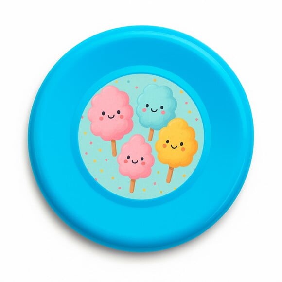 Disco de Arremesso Frisbee Algodão Doce
