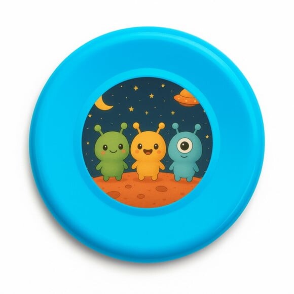 Disco de Arremesso Frisbee Alienígenas Fofos