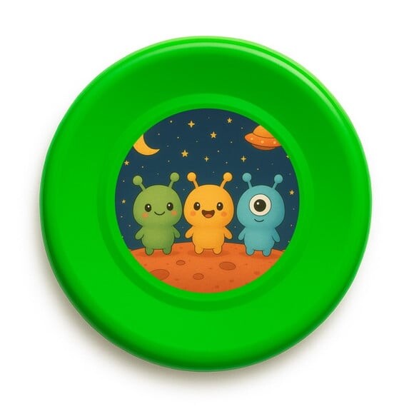 Disco de Arremesso Frisbee Alienígenas Fofos