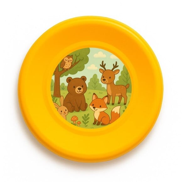 Disco de Arremesso Frisbee Animais da Floresta