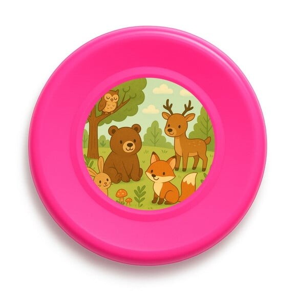 Disco de Arremesso Frisbee Animais da Floresta