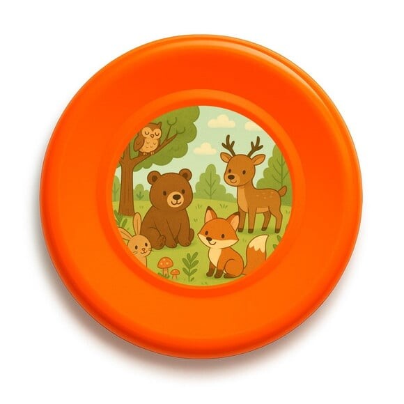 Disco de Arremesso Frisbee Animais da Floresta
