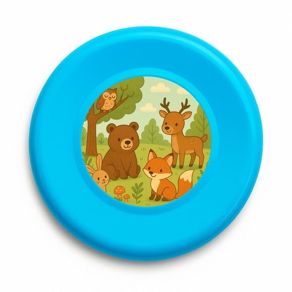 Disco de Arremesso Frisbee Animais da Floresta