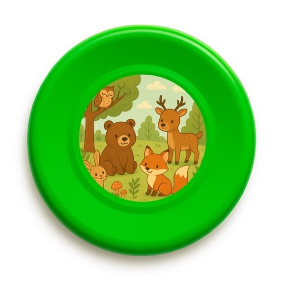 Disco de Arremesso Frisbee Animais da Floresta