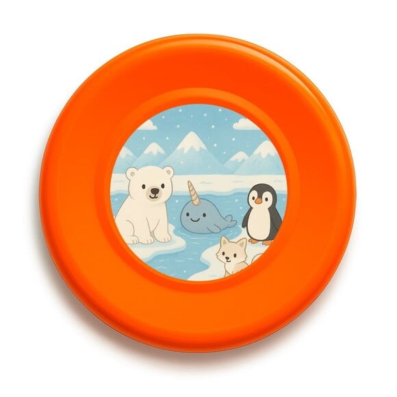 Disco de Arremesso Frisbee Animais do Ártico