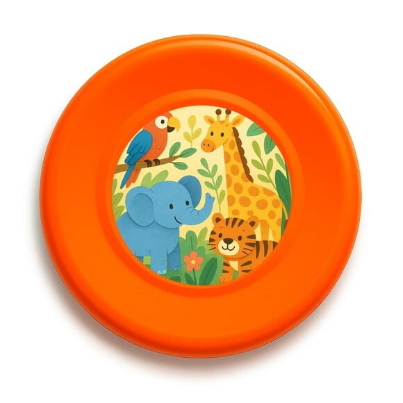 Disco de Arremesso Frisbee Animais Exóticos