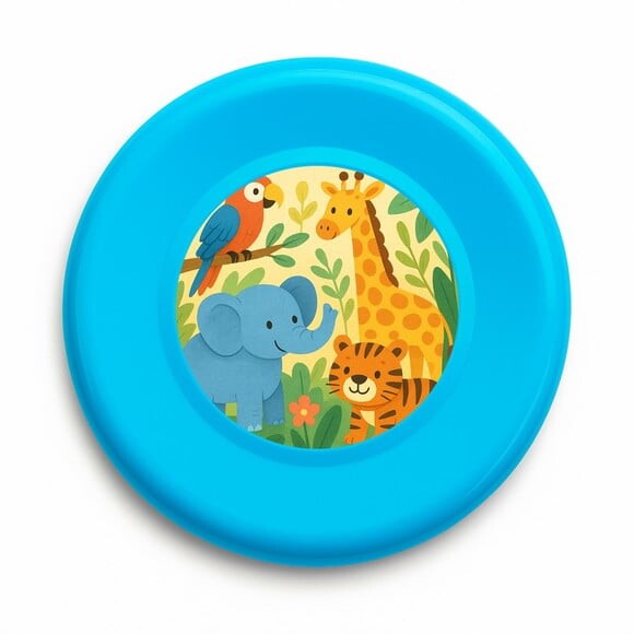 Disco de Arremesso Frisbee Animais Exóticos