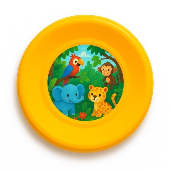 Disco de Arremesso Frisbee Animais Tropicais