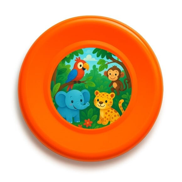 Disco de Arremesso Frisbee Animais Tropicais