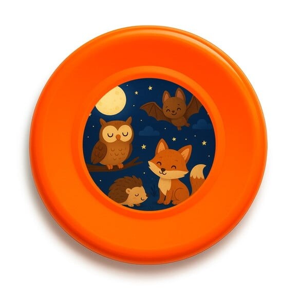 Disco de Arremesso Frisbee Animais Noturnos