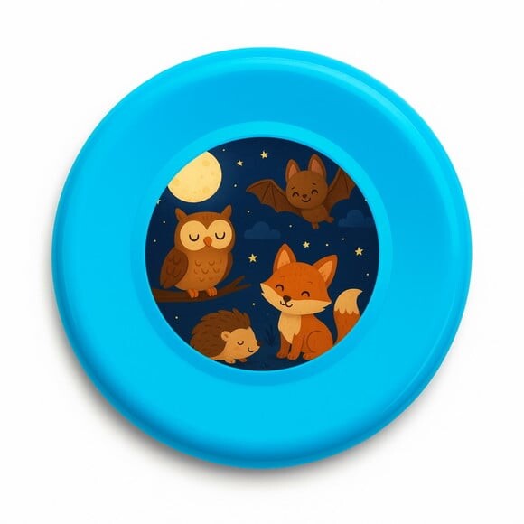 Disco de Arremesso Frisbee Animais Noturnos