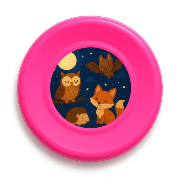 Disco de Arremesso Frisbee Animais Noturnos