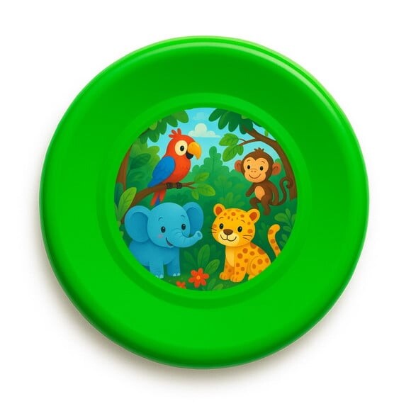 Disco de Arremesso Frisbee Animais Tropicais
