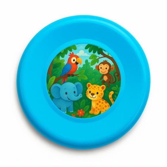 Disco de Arremesso Frisbee Animais Tropicais