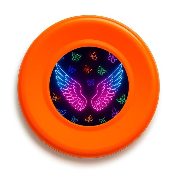 Disco de Arremesso Frisbee Asas Neon