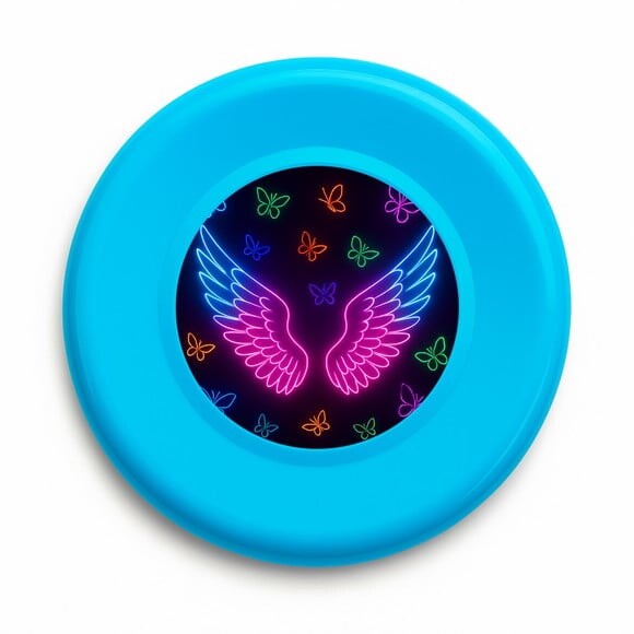 Disco de Arremesso Frisbee Asas Neon
