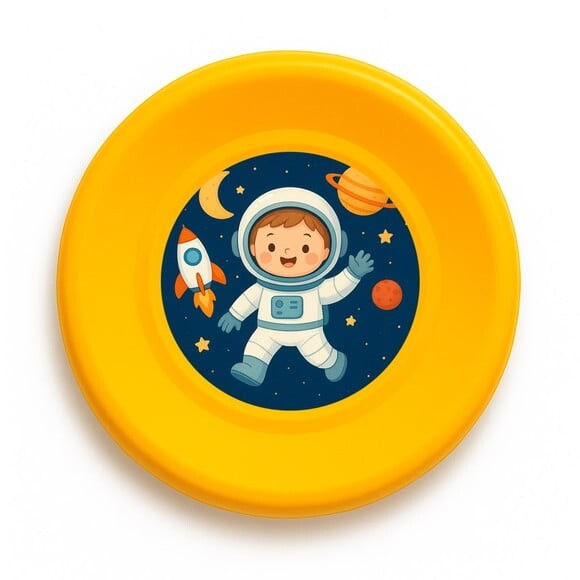 Disco de Arremesso Frisbee Astronauta