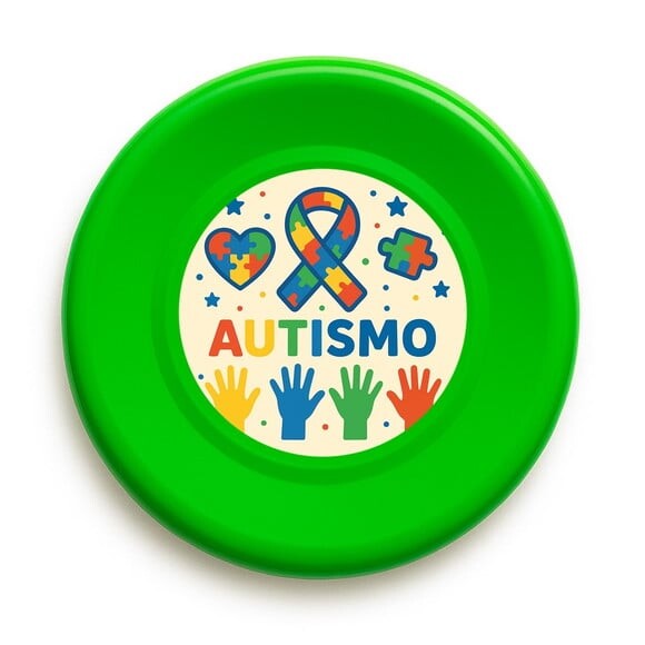 Disco de Arremesso Frisbee Autismo