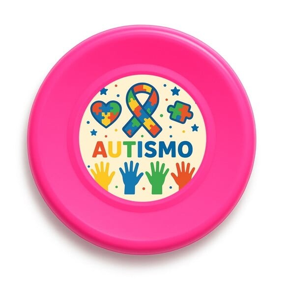 Disco de Arremesso Frisbee Autismo