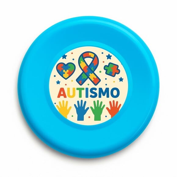 Disco de Arremesso Frisbee Autismo