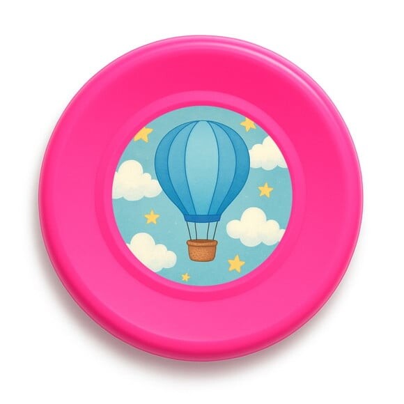 Disco de Arremesso Frisbee Balão de Ar Azul