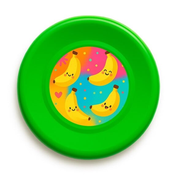 Disco de Arremesso Frisbee Bananas Divertidas