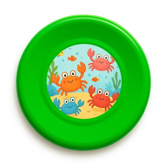 Disco de Arremesso Frisbee Caranguejinhos