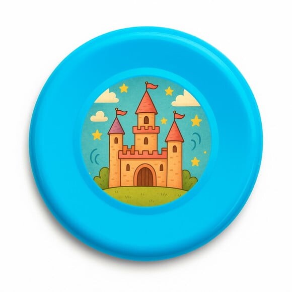 Disco de Arremesso Frisbee Castelo Encantado