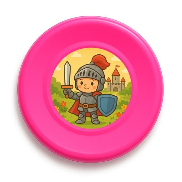 Disco de Arremesso Frisbee Cavaleiro Medieval