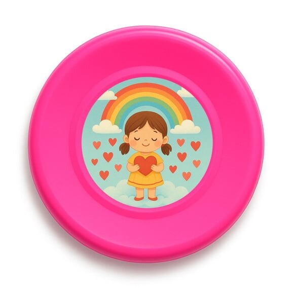Disco de Arremesso Frisbee Chuva de Amor