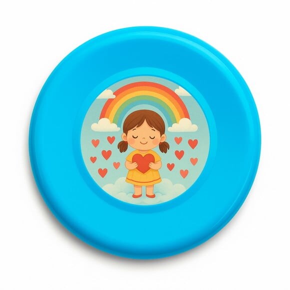 Disco de Arremesso Frisbee Chuva de Amor