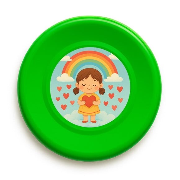 Disco de Arremesso Frisbee Chuva de Amor